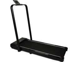 Loopband Inklapbaar – Rockerz Walking Pad – Wandelband onder Bureau – 1–10.8 km/u – Compact & Opvouwbaar – Treadmill Zwart