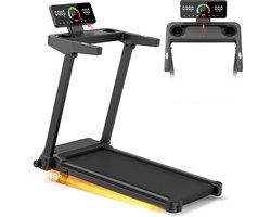 Loopband met 10% helling - Elektrische loopband - Snelheid 1-12 km/u - Motor 3,0 pk - LED-scherm - Oppervlak 40 x 97 cm - max. 120 kg