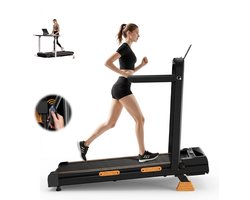 Loopband met 16% helling, snelheid tot 10 km/u, fluisterstille 2,5 pk motor. Compact en krachtig, ideaal voor thuis en op kantoor. Geschikt voor gebruikers tot 136 kg.