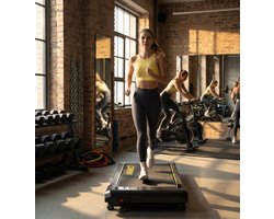 Loopband voor Thuis – Compact Inklapbaar Walking Pad met Hellingshoek, 1-10 km/u, LED Display, Afstandsbediening, 2,75PK Stil Motor, Schokdemping, Tot 150kg – Designbest