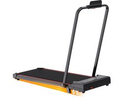 Loopband-ZX2P opvouwbare loopband met armleuningen-afstandsbediening met gratis snelheidsaanpassing, thuis intelligente loopband-1-12 km / h-maximale belasting 120KG