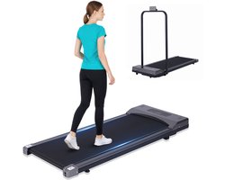 Luxari Loopband - 1 tot 8 km/uur - Loopband Inklapbaar - Hardlopen - Wandelband - Walking pad - Treadmill - Hardloopband - Loopband Elektrisch - Afstandbediening - Loopbanden - Loopbanden voor thuis - R900