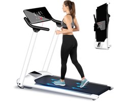 Luxari - R1000 Loopband - 10 km max - 12 pre-set programma's & 3 verschillende modes - Tablet/Telefoon houder - Inklapbaar - Armsteun - LED display - Treadmill - Hometrainer - Thuis trainen