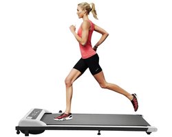 MMM® Loopband - Loopbanden Voor Thuis - Loopband Inklapbaar - Wit - 120cm x 50cm x 17cm