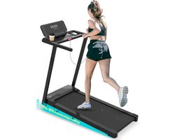 MMP® Loopband Inklapbaar - Loopband Fitness - Loopband - Zwart - 130cm x 110cm 62cm