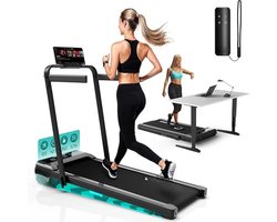 MMP®Loopband Inklapbaar - Loopband Fitness - Loopband - Zwart - 109cm x 40cm x 105cm