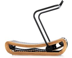 NOHRD SprintBok V2 Eiken - Motorloze houten loopband - Eikenhout