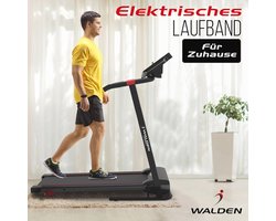 Opvouwbare Elektrische Loopband voor Thuis - 12 km/u, 12 Vooraf Ingestelde Programma's, Handmatige Kanteling, LCD-display