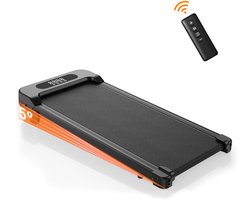 Opvouwbare loopband 4 in 1 - Loopband met 5% helling - Elektrische 2,5pk loopmachine voor thuisgebruik tot 130KG - 1-8 km/u - LED-display - Geluid<45db