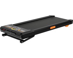 Opvouwbare loopband met helling 4 in 1 - Loopband met 9% helling - Elektrische 3.0 pk loopmachine voor thuisgebruik tot 130KG - 1-10km/u - LED-display - Geluid<45db - Zwart