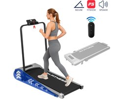 PH Fitness Jogger Pro Loopband – Incline & Handmatige Helling – Opvouwbaar / Inklapbaar – CR-A1F-3 – Gray / Grijs – Bluetooth Speaker – Fitshow App – Walking Pad – Loopband voor Thuis – Loopband Fitness