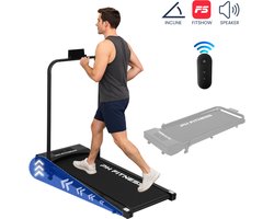 PH Fitness Loopband – Incline & Handmatige Helling – Black / Zwart – Walking Pad – Loopband voor Thuis – Loopband Fitness - A1F