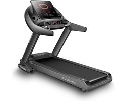 Professionele Loopband - Inklapbaar - Evolve Fitness HT-250 - Nieuwste model - Duurzaam frame / Modern design / Speakers ingebouwd / MP3 ingang / 13 programma's / Incline functie / Stille, krachtige motor - Incl. gratis trainingsschema