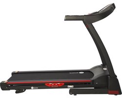 RS Sports Loopband Boston - Inklapbaar - Makkelijk montage en zeer compact - 18 programma's - zwart / grijs