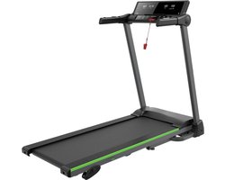 SCH® Loopband Inklapbaar - Loopband Fitness - Loopband - Zwart- 149cm x 69cm x 116cm