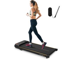 SereneLife Draagbare Loopband- Compacte Hardloopband- Elektrische Fitness Loopband voor Onder het Bureau- Slimme Snelheidsregeling- Loopmat- Mini Draagbare Loopband voor Thuis