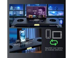 Serolux® - Loopband inklapbaar - Hometrainer - loopbanden - Snelheidsbereik 12 km/u - Hartslagmeting - Opvouwbaar - Fluisterstil - Afstandsbediening - 114,5 × 89 × 49 cm - Zwart