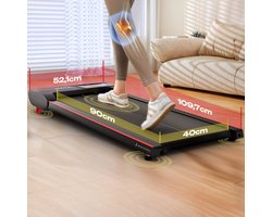 Sportstech - Walkmate - loopband - walking pad - 6 km/u - wieltjes