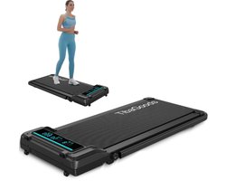TibaGoods Loopband - 6km/h - Voor onder het bureau - Met extra olie - Nieuwe versie - tot maar liefst 150 kg