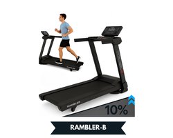 Toorx Fitness RAMBLER-B Loopband - Inklapbaar - 64 Trainingsprogramma's - 16 km/h - LED Scherm - Met Hellingsfunctie