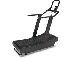 Toorx Professional Race Cross Pro Curved Loopband - 7 Trainingsprogramma's - 44 km/h - LCD Scherm