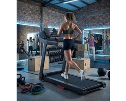 Treadmill 3 PS Elektrisch inklapbaar met LED Touchscreen, Schokdemping en Tablet Houder – 1-14 km/u, Stille Motor – Designbest