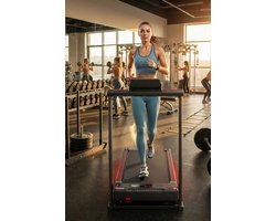 Treadmill for Home and Office – Compact Under-Desk Walking Pad with Incline, Silent 2.5 HP Electric Treadmill, Shock Absorbers, LED Display, 150kg Capacity – Designbest