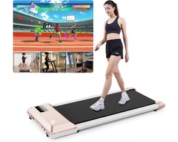 Treadmill for home: This treadmill features a powerful 2.25 hp motor, which provides a smooth and efficient training experience. Ideal for home use, this flat treadmill is designed with 5 layers of anti-slip padding for added safety and stability.