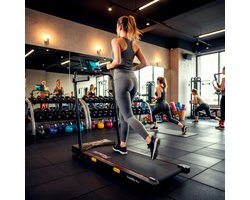 Treadmill Inklapbaar met 7% Helling – 2.5PK Stil & Compact Wandelpad – Dubbele Besturing, Veiligheidslijn, Schokabsorptie – Perfect voor Thuis, Senioren, Beginners & Revalidatie – Altameubel