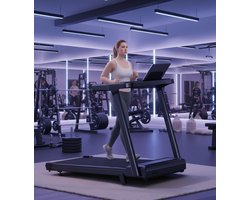 Treadmill Inklapbaar met Helling 9% – Premium Loopband voor Thuis & Kantoor – 12 km/u – 3.0 PK Motor – LED Display – Schokdemping – 12 Programma’s – Max. 136 kg Belastbaar – Altameubel