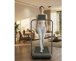 Treadmill Walking Pad for Home with Handle – 2.5 HP Motor, 1–12 km/h, 3-Level Incline, LED Display, App & Remote Control, Foldable, 150 kg Load – Designbest