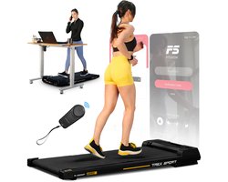 Trex Sport TX-300WP Aero - Elektrische loopband - Wandelpad - Treadmill - Walking Pad - Onder bureau - Loopband voor thuis - Bluetooth - App - Met afstandsbediening - 6 km/u - Tot 100 kg