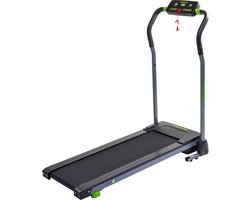 Tunturi Cardio Fit T5 Loopband - Hardloopband - Wandelband- 16 trainingsprogramma's - Inklapbaar - Walking pad - Compact - 1.0 tot 10 km/u