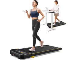 UREVO Spacewalk E4 Loopband, 1-6KM/h Snelheid, 120kg Max Belasting, 2.25HP Motor, <45dB Laag Geluidsniveau, 102*38cm Loopoppervlak, Dubbele Schokdemping, LED Display, Afstandsbediening - EU StekkerEU)