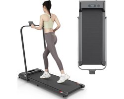 Walking Pad Grijs - Inklapbare Loopband Elektrisch tot 10 km/u - Viking Choice