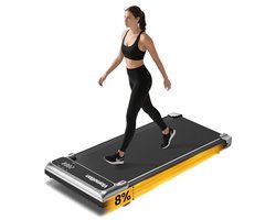 Wandelpad Onder Bureau - Geluidsarme Loopband met Afstandsbediening en LED-Display, Draagbaar tot 113 kg