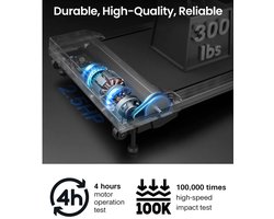 Wentink Mo Loopband inklapbaar - Loopbanden voor Thuis - Wandelband - Loopband met hellingfunctie -Hometrainer- Loopband Fitness- 100kg -