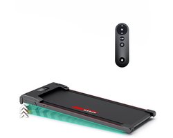 Y-RAIN Loopband - 2,5 PK Borstelloze Motor - 9% Helling - 0,8 tot 6.0 km/u - 2 in 1 - Walking Pad - Afstandsbediening - voor thuis en op kantoor.