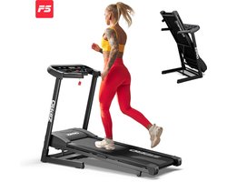 ZIPRO® Pulse Loopband Inklapbaar met Hellingfunctie | Elektrisch 1-12 km/h | LCD-Display | 12 Programma’s | Bluetooth App | Hartslagmeting | Caloriemeting | Inklapbare met Helling | Treadmill voor Thuis | Opvouwbare