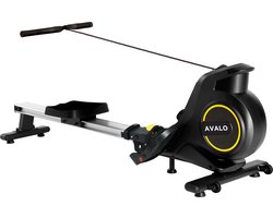 Avalo Roeitrainer Inklapbaar Met Display - Roeimachine Met 8 Weerstandsniveaus - Roeiapparaat