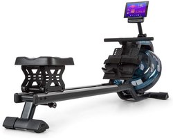 Capitalsports Flow Rower - Roeitrainer met 80 cm glijbaan en hoogteverstelbare pedalen