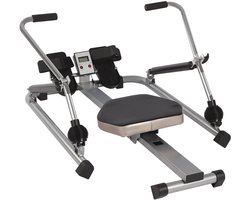 DailySupplies® Roeitrainer Inklapbaar - Hometrainer - Roeimachine Fitness - Zwart