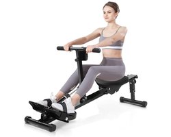 DD® Roeitrainers - Hometrainers - Roeimachine - 130x21x65cm - Zwart