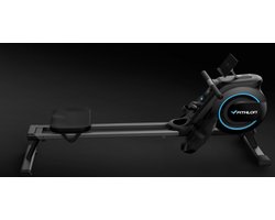 Fithlon Roeitrainer - Roeimachine met Trainingsprogrammas & App - Inklapbaar Roeiapparaat met 32 Weerstandniveaus - Roeitrainers