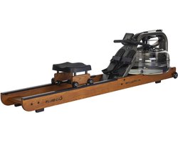 Fluid Rower Apollo Pro XL - Opklapbaar - Roeimachine met 10 weerstanden - Roeiapparaat voor thuis - Bluetooth - Verstelbaar - Water weerstand - Inclusief hartslagfunctie