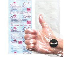 LevinQ® Water Roeitrainer Puritabs Tabletten Roeimachines 1x 10 tabletten + Handschoenen