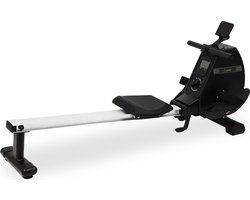 Luxari - Roeitrainer Pro - Magnetische weerstand - 8 weerstandsniveaus - Telefoon houder - Roeiapparaat voor thuis - Geruisloos - Display