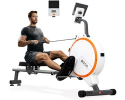 Magnetisch Roeitoestel voor Thuis met 16 Weerstandsniveaus en LCD-Display