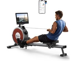 Magnetische Roeitrainer met 16 Weerstandsniveaus en Dubbele Rails