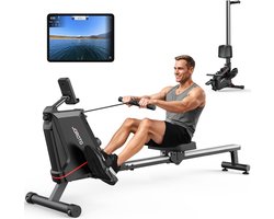 Magnetische Roeitrainer voor Thuis met Bluetooth en Hoog Gewichtscapaciteit